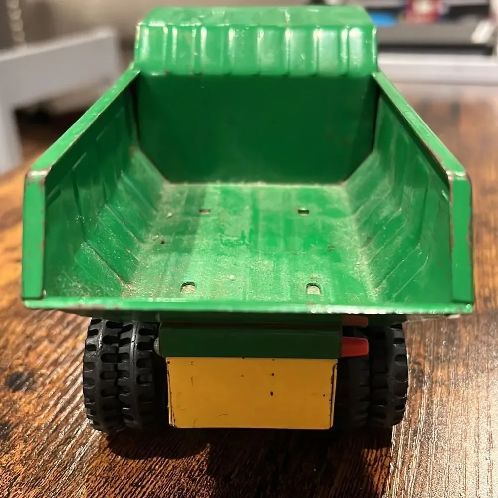 Bandai HERCULESS Tin Toy Dump Truck Late 1960s Japan pressed‎ steel toy